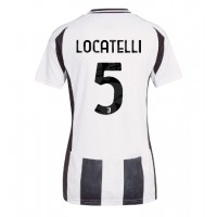 Juventus Manuel Locatelli #5 Domáci Ženy futbalový dres 2024-25 Krátky Rukáv